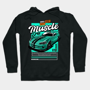 Dodge Viper SRT-10 Muscle Era Hoodie